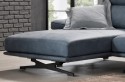 GRANCANYON canapé cuir ou tissu design mousse mémoire de forme & duvet, chaise longue
