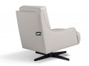 ACE.TM petit fauteuil cuir pivotant design de salon