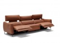 AMABILITY canapé cuir relax design 3 places