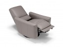 BERNIE.RELAX petit fauteuil dossier bas de relaxation cuir ou tissu électrique filaire ou batterie