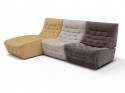 CHESTER.MOOVE canapé modulable & relax cuir ou tissu d'angle & chaise longue