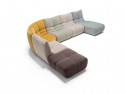 Canapé modulaire COOL&LOUNGE 7 places chaise longue 6 modules