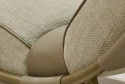 NAVALE chaise longue cuir pleine fleur Deluxe ou tissus sublimes