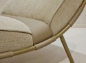 NAVALE chaise longue cuir pleine fleur Deluxe ou tissus sublimes