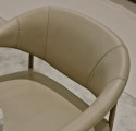 Chaise design en cuir pleine fleur ou tissus sublime AWARDEEN