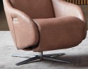 ADONIS, fauteuil design relax électrique filaire ou sur batterie, cuir ou tissu