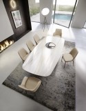 AXOME.B table de repas rectangulaire & design en céramique