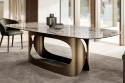 AIRED sublime table de repas design rectangulaire en céramique