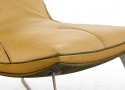 Fauteuil chaise longue TENESSEE en cuir pleine fleur ou tissus