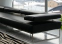 Canapé design minimaliste & bas cuir ou tissu LONDINIUM