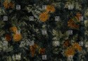 FLOWER JUNGLE papier peint fleurs jungle sur mesure LONDONART