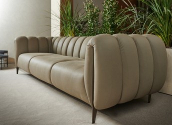 Canapé design COCAÎN confortable & sublime cuir ou tissu