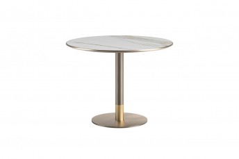 BUSBOY, table lounge bistrot plateau marbre, céramique, verre ou bois