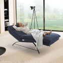 BODYTOUCH, chaise longue de relaxation électrique filaire tissu ou cuir