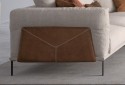 Canapé design 3 places 3 assises AMAZING.LOUNGE cuir, tissu, nubuck ou mix couleur