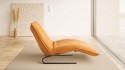 ABISS chaise longue design cuir ou tissu relaxation électrique & batterie