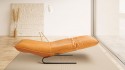 ABISS chaise longue design cuir ou tissu relaxation électrique & batterie