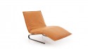 ABISS chaise longue design cuir ou tissu relaxation électrique & batterie