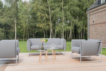 BABYSUN canapé salon de jardin & fauteuil design outdoor d'extérieur