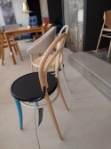 Chaises bistrot en bois courbé collector couleurs spéciales