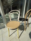 Chaises bistrot en bois courbé collector couleurs spéciales