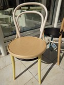 Chaises bistrot en bois courbé collector couleurs spéciales