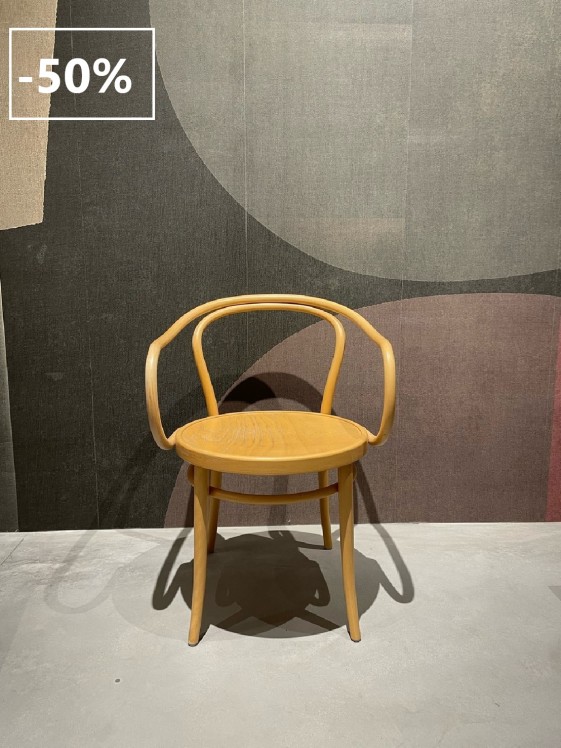 Fauteuil 30 en bois de hêtre courbé teinte naturel