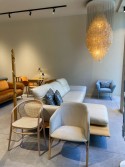 VERPAN 8DM très grand lustre nacre déstockage liquidation Lyon