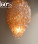 VERPAN 8DM très grand lustre nacre déstockage liquidation Lyon