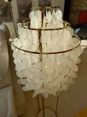 Lampe sur pied FUN 1STM BRASS laiton & nacre VERPAN Verner Panton