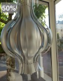 Lustre ONION VERPAN XL métal satiné Verner Panton