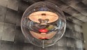 Suspension sphère Verpan VP GLOBE Ø50 cm Verner Panton, déstockage liquidation Lyon