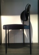 Verpan chaise SERIES 430 en tissu Kvadrat Raf SIMONS Harald 3 bleu, en déstockage