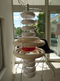 UFO lampe VERPAN suspensions Verner PANTON
