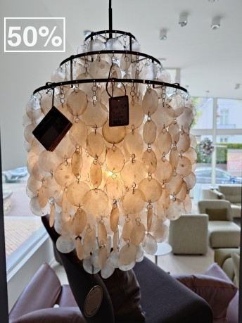 Lampe nacre VERAN FUN 1DM suspension déstockage
