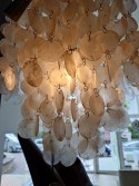 Lampe nacre VERAN FUN 1DM suspension déstockage