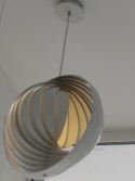 Lampe design Moon Verpan blanche Ø44,5 cm, déstockage liquidation Vittel