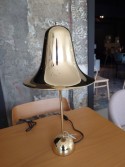 Lampe à poser Verpan Pantop laiton doré, déstockage liquidation Vittel