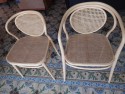 Chaise & fauteuil en bois de hêtre courbé & cannage LEGEND naturel