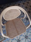 Chaise & fauteuil en bois de hêtre courbé & cannage LEGEND naturel