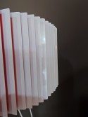 Lampadaire JALOUSIE W&D sur pied blanc / rouge