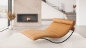 Chaise longue à bascule cuir ou tissu DAYBEDDING 