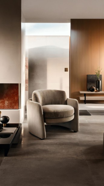 ARROUND.ME fauteuil rond & design cuir ou tissu