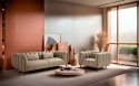 Canapé design CLUB.ST.GERMAIN confortable & sublime cuir ou tissu