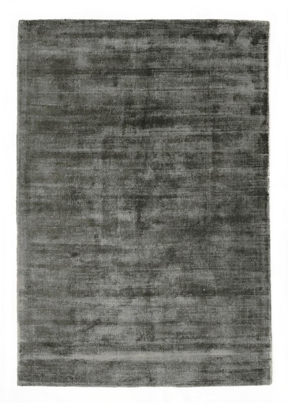 Tapis 100 % viscose luxueuse sur mesure KISSKNEE monochrome teinte au choix