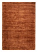 Tapis 100 % viscose luxueuse sur mesure KISSKNEE monochrome teinte au choix