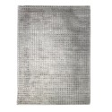 Tapis sur mesure en viscose MANHATTAN monochrome teinte au choix petits damiers