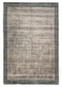 Tapis bicolore sur mesure en viscose pure CRUSHER teinte au choix