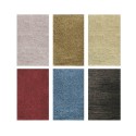 Tapis en laine très épais sur mesure monochrome couleur au choix DELUXE NATURA