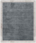 Tapis bicolore sur mesure en viscose pure CRUSHER teinte au choix